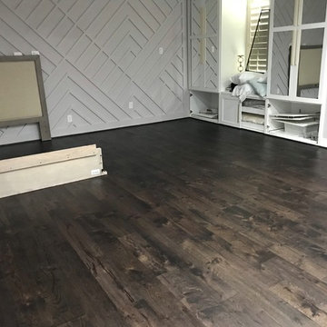 Wood flooring project