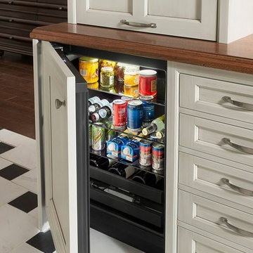 Wood-Mode's Specialized Mini Refrigerator