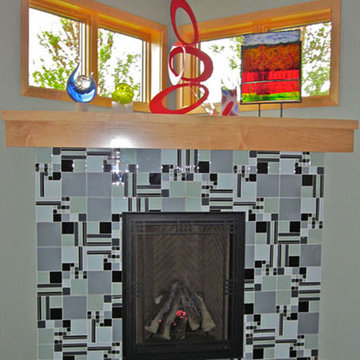 Woodbury Contemporary Fireplace