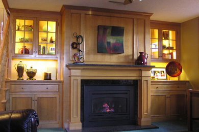 Family room - traditional family room idea in Cedar Rapids