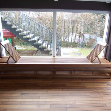 Fensterbank aus Holz