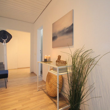 Der Eingangsbereich nach dem Home Staging durch Blickfang Immobilien & Homestagi