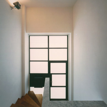 Eingangsbereich mit heller Eingangstür