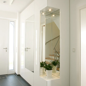 Garderobe mit Schuhordnung