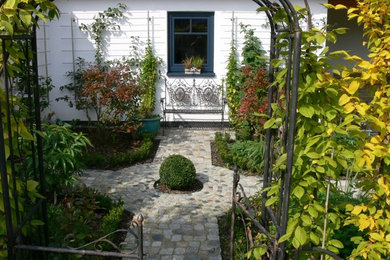 Traditional garden in Nuremberg.