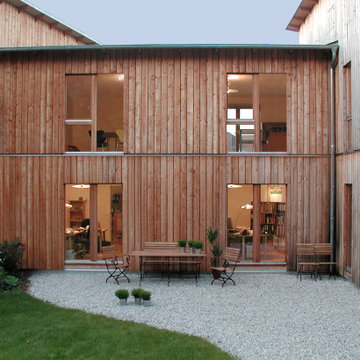 Fassade Holzrahmenbau