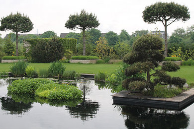 Klassischer Garten in Düsseldorf