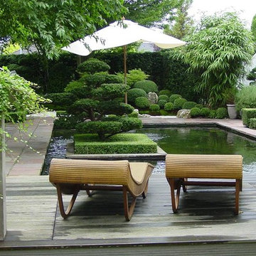 Japan Garten mit Teich