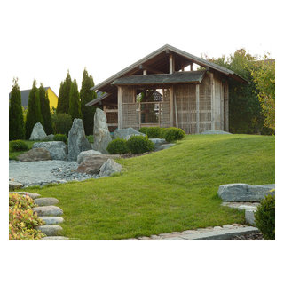 Japanischer Garten in Feldberg Asian Landscape Berlin by ROJI