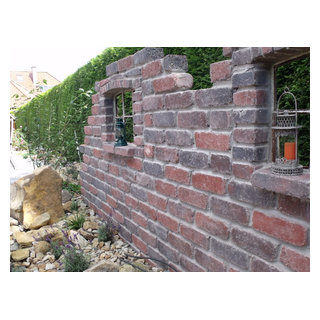 Mauern im Garten Jardin Brême par Garten Janssen Houzz