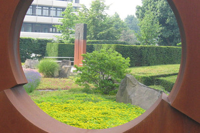 This is an example of a garden in Dusseldorf.
