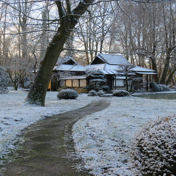 Winterimpressionen von Schloss Eickhof in Liebenau (Niedersachsen)