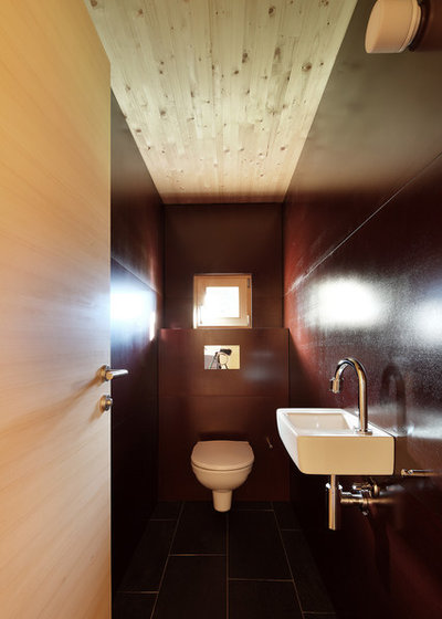 Minimalistisch Gästetoilette by Yonder – Architektur und Design