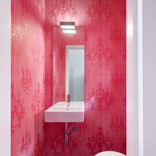 Moderne Gästetoilette in Düsseldorf