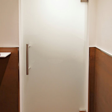 Modernisierung eines Gäste WC's - im Herzen von München - rechte Seite