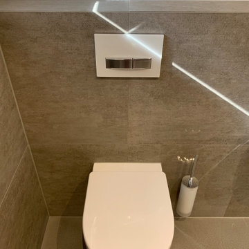 Neugestaltung eines Gäste WC's im Münchner Osten
