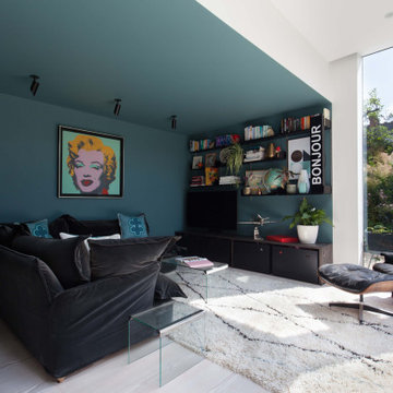 A Colourful Modern Hampstead Family Home