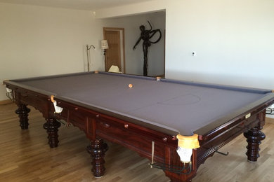 Inspiration for a classic games room in Kent.