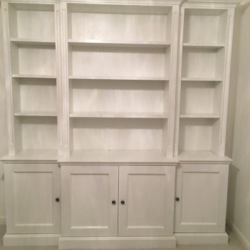 Breakfronted bookcase