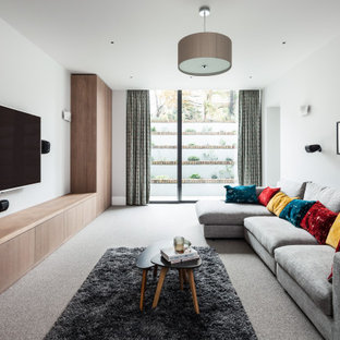 Inspiration for a contemporary games room in Other.