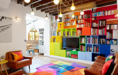 Houzz Tour: A Colorful and Creative Family Home