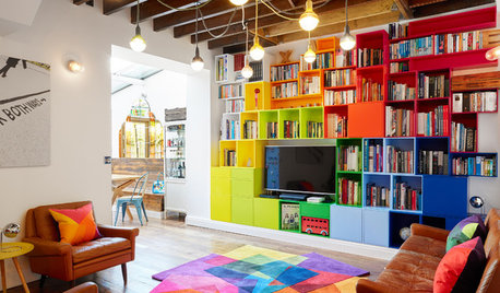 Houzz Tour: A Colorful and Creative Family Home