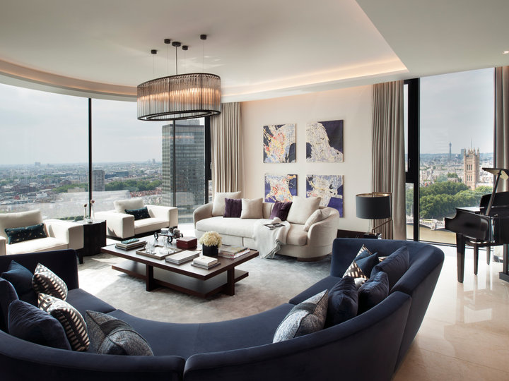 Family Room - Contemporary Family Room