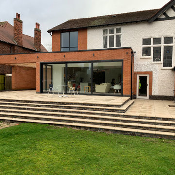 Customers Extension Finished with Dutemann Glide S Sliding Door and Fixed Window