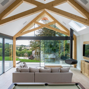 Dramatic Pitched Roof Extension