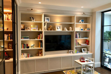 This is an example of a modern games room in London.