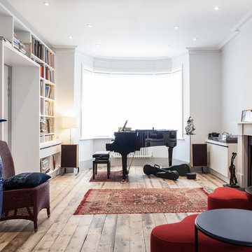 House refurbishment & extension for 2 musicians and their family, London