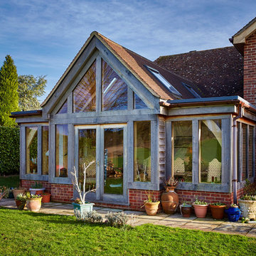 Oak timber framed garden room