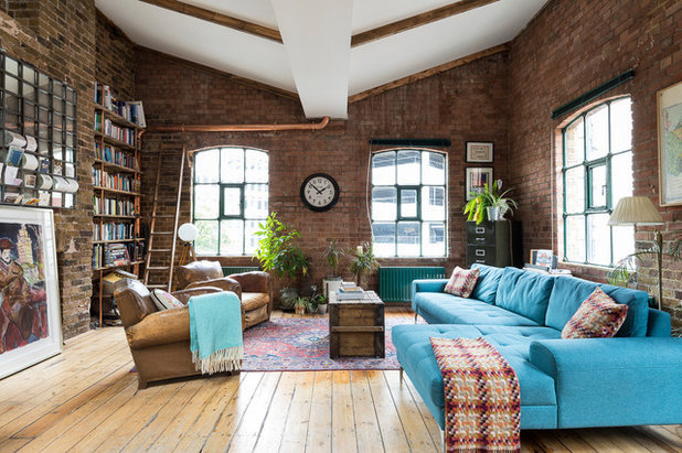 Take a tour around an open-plan warehouse conversion | Houzz UK