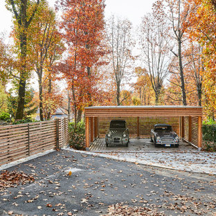 Ispirazione per garage e rimesse indipendenti contemporanei