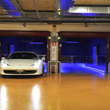 The eco-chic electric car lift