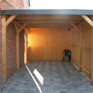 Carportaufbau