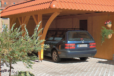 Moderne Garage in Dresden