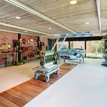 Modern Garage & Geräteschuppen