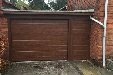 This is an example of a modern garage in Copenhagen.