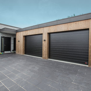 NASSAU Garageport Model Softline - dobbelt garage