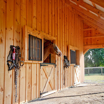 12'x36'  3 Stall Horse Barn