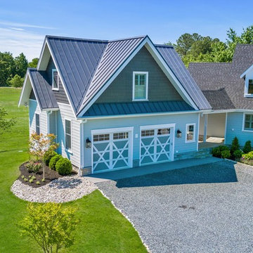 2 car garage and second story game room