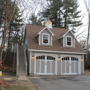 2 Car Garage with Attic space