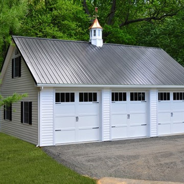 24'x36' 3 Car Detached Garage
