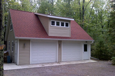 26x28 Garge with Attic Dormer