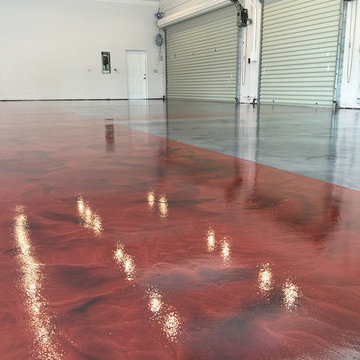 3D Metallic Floor