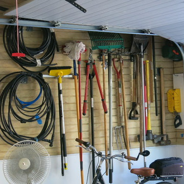 A Garage Interior Build Out / Hiding Mechanical Equipment in Your Garage