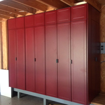 A Garage Interior Build Out / Hiding Mechanical Equipment in Your Garage