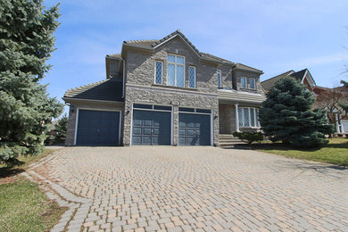 Example of an ornate garage design in Toronto