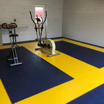 Amazing Home Gym Garage in Exeter